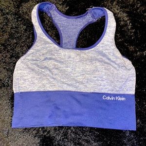 calvin klein sports bra